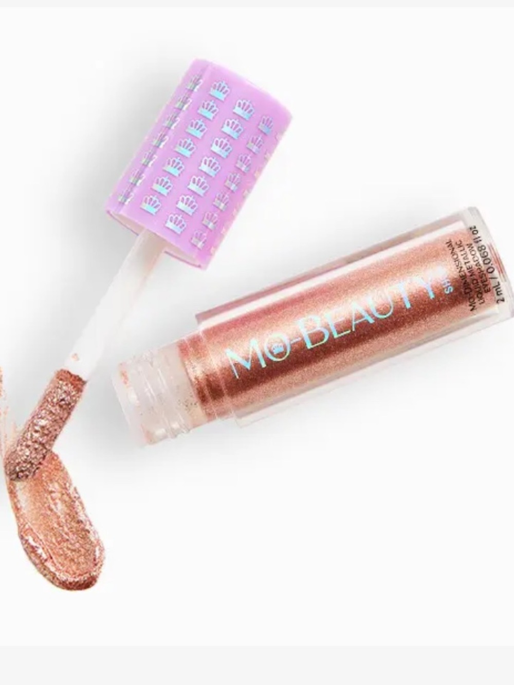 MO BEAUTY Mo-Dimensional Liquid Metallic Eyeshadow in Glazed 2ml BRAND NEW